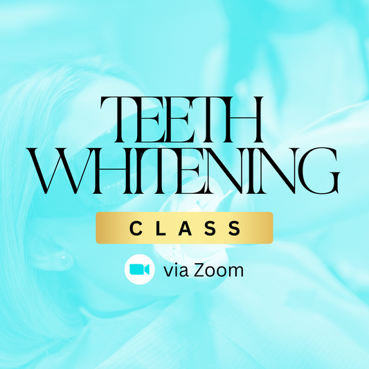 Teeth Whitening Virtual Class via Zoom